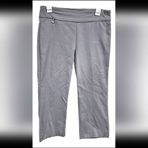 Gray Women's Cropped Jeans